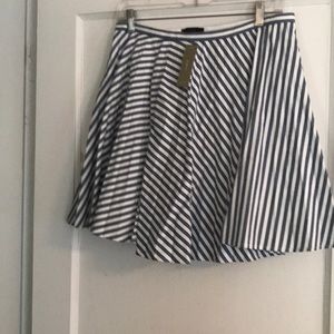 Jcrew striped skirt